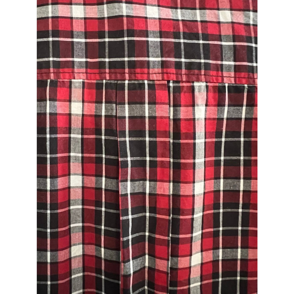 "Threads and Hairs Men's Size M Long Sleeve Plaid Shirt". - Picture 6 of 7
